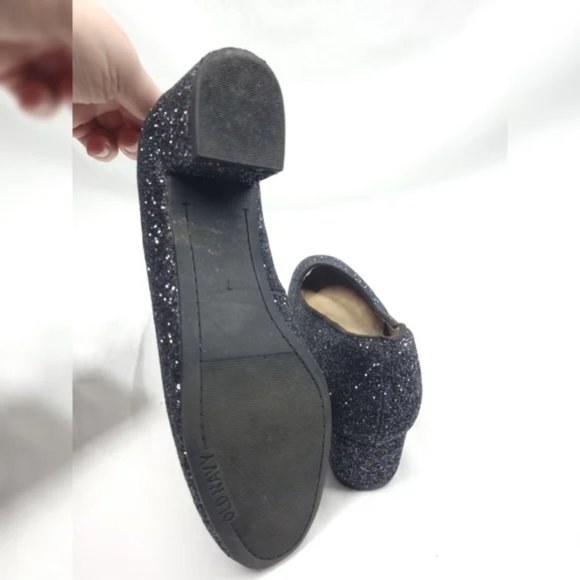 Old Navy size 7 black dressy pumps low block heel - Picture 5 of 5